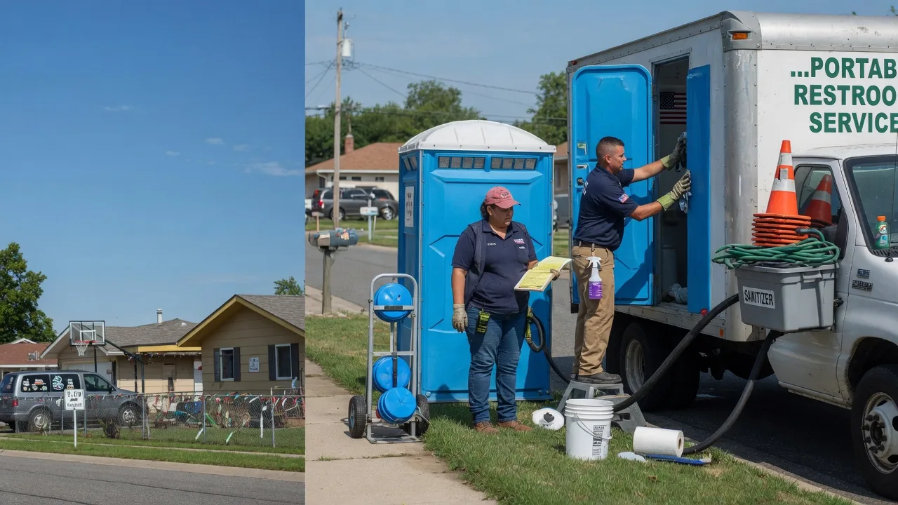 Portable Toilet Rental in Harrisville, OH near me